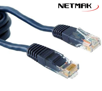 Patch Cord UTP Cat5e 1 Mt Netmak (NM-C04 1)