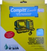 Compitt Towels Caja x 10 Unidades Delta (PAÑO)