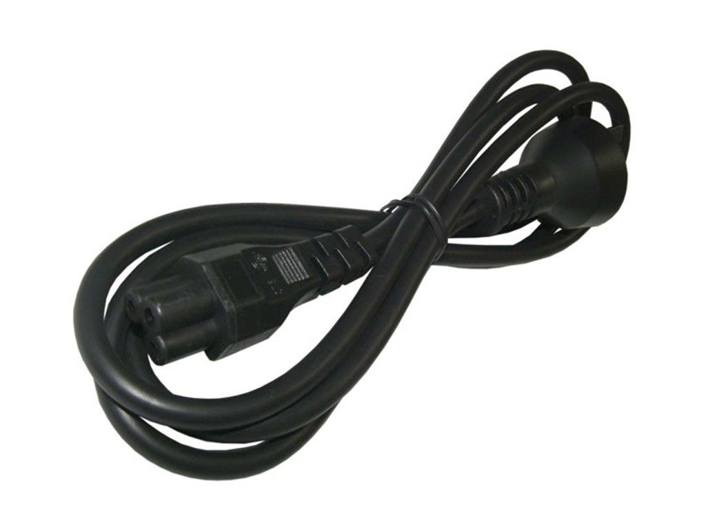 Cable Alimentacion para Notebook tipo Trebol 1.5 Mts