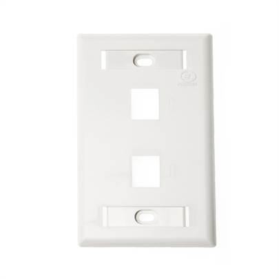 Faceplate Furukawa 2 Puertos Blanco (35050017)
