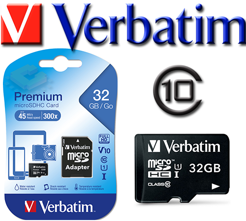 Ultimas unidadesMemoria Micro SD 32 Gb Clase 10 Verbatim (44083)