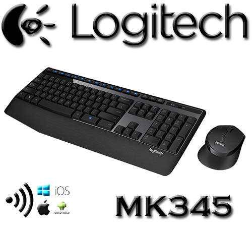 Teclado + Mouse Inalambrico Logitech MK345