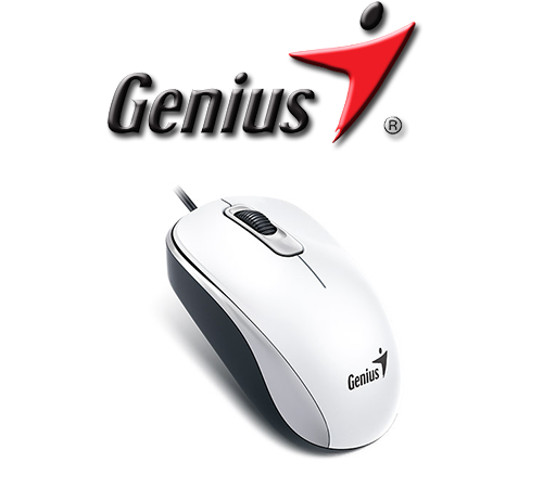 Mouse USB Genius DX-110 Blanco (31010116102)