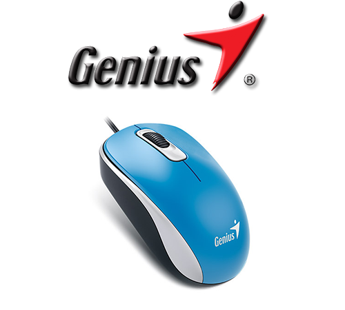 Mouse USB Genius DX-110 Azul (31010116103)