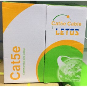 Cable UTP Letos Exterior Cat5e X 305 Mts (LE-CA5e)