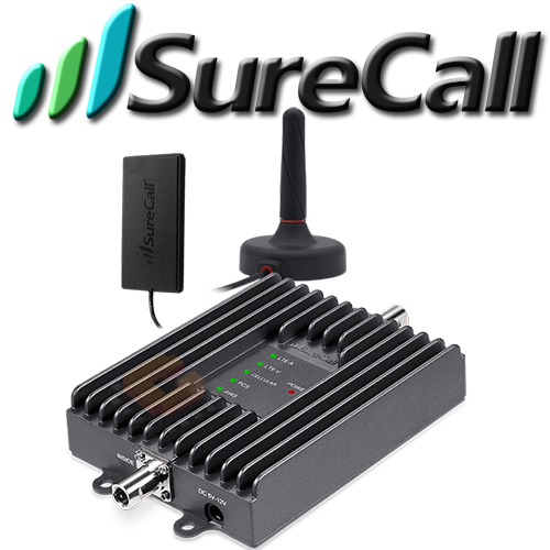 Amplificador de Señal Celular para Vehiculo SureCall Fusion2Go (SC-PolyM2-50-CA-Kit)