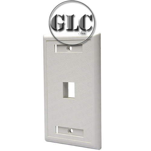 Faceplate GLC 1 Puerto Blanco (CE-4035)