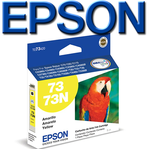 Cartucho EPSON 73 Amarillo Original (T073420-AL)
