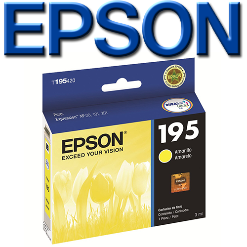 Cartucho EPSON 195 Amarillo Original (T195420-AL)