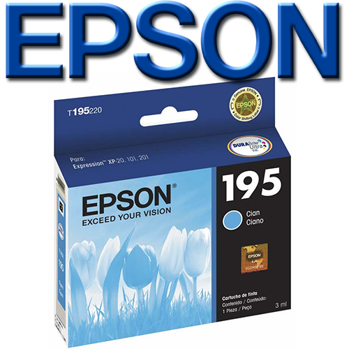 Cartucho EPSON 195 Cyan Original (T195220-AL)