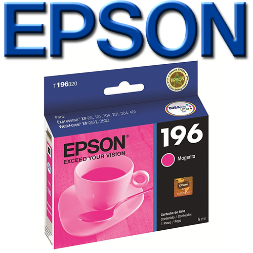Cartucho EPSON T196 Magenta Original (T196320-AL)