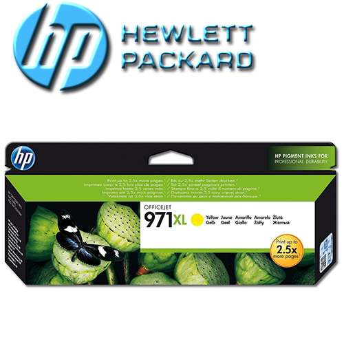 Cartucho HP 971 XL Amarillo Original