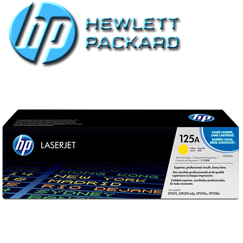 Toner HP 125A Original Amarillo (CB542A) - OUTLET