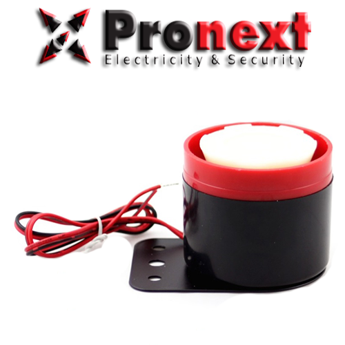 Sirena de Interior Piezoelectrica P/Alarma Domiciliaria o Vehiculo Pronext (SIP-593-1-15N)