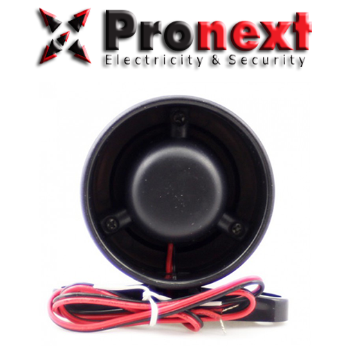 Sirena de Interior Piezoelectrica P/Alarma Domiciliaria o Vehiculo Pronext (SIP-983-1-15N)