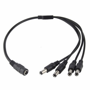 Cable Conector de Alimentacion Divisor 1 a 4 Plug Pronext (AR 4 SPLITTER)
