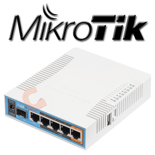 Router Mikrotik 5LAN 1USB 2,4GHZ RB962UiGS-5HacT2HnT Con Fuente