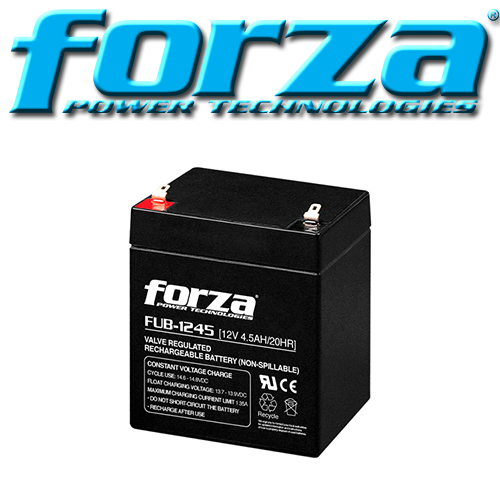 Bateria 12V 4.5A Para Ups y Alarma Forza (FUB-1245)