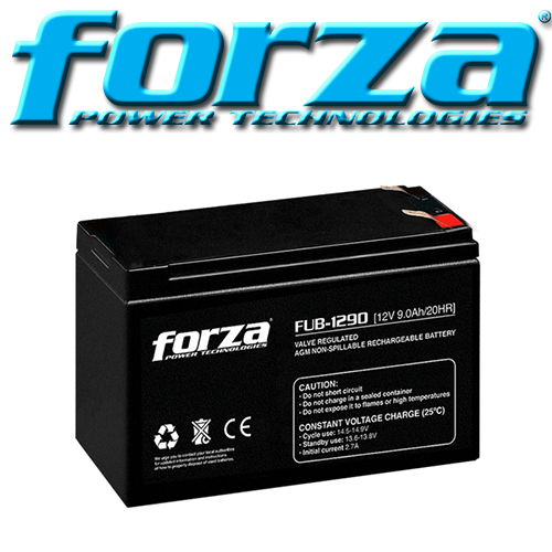Bateria 12V 9A Para Ups y Alarma Forza (FUB-1290)