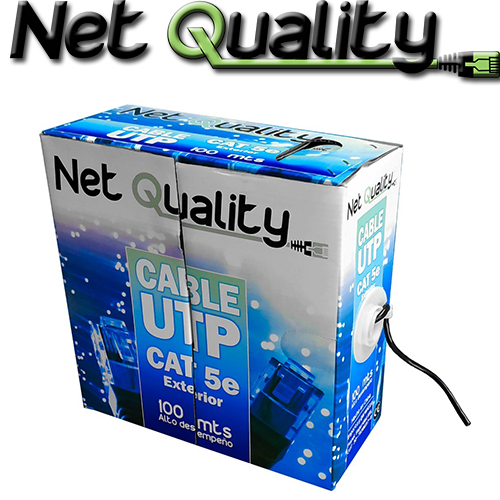 Cable UTP Cat5e 100 Mts Exterior Net Quality