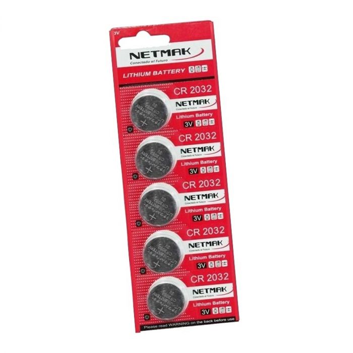Pila 2032 Netmak Blister X 5 (NM-CR2032)