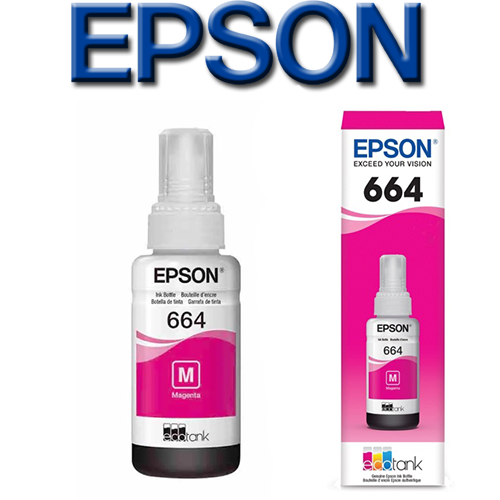 Botella EPSON 664 x 70ml L200 / L210 / L355 Magenta (T664320)