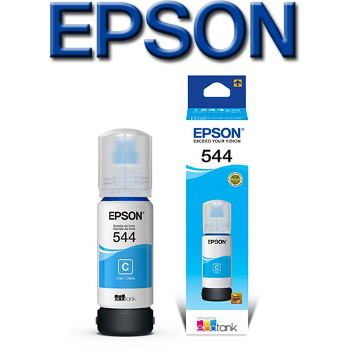 Botella EPSON 544 x 65ml L3110 / L3150 / L5190 Cyan (T544220-AL)