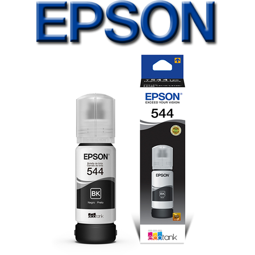 Botella EPSON 544 x 65ml L3110 / L3150 / L5190 Negro (T544120-AL)