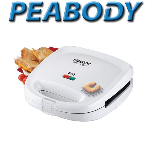 Sandwichera 5 en 1 Peabody (PE-SW6141)
