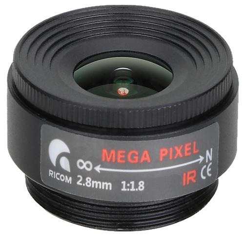 Lente fijo 2.8mm 3Mpx Ricom (NS02812F.IR)