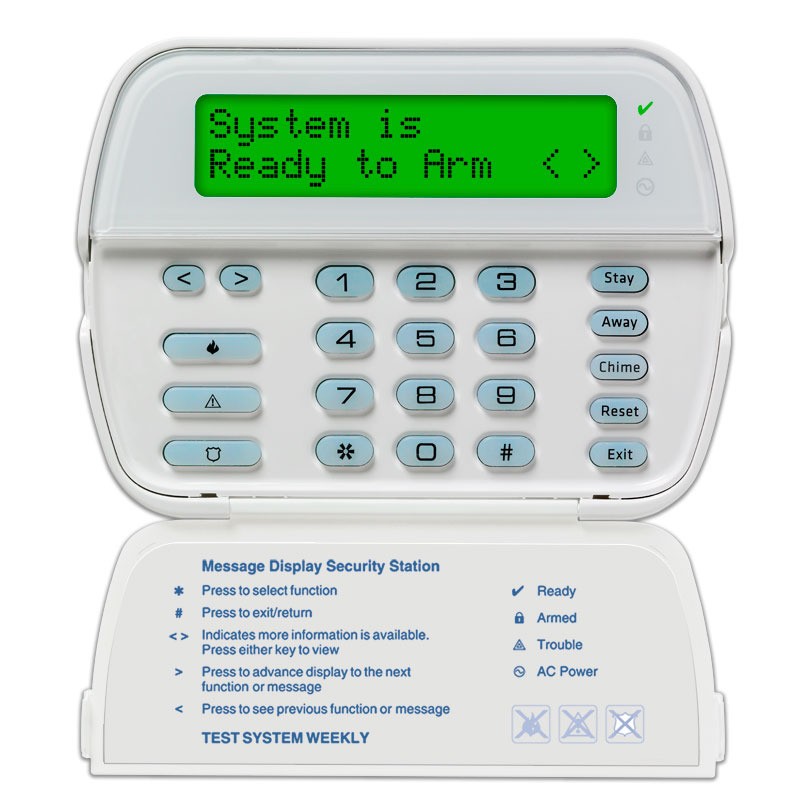 Panel de Alarma con Trafo DSC