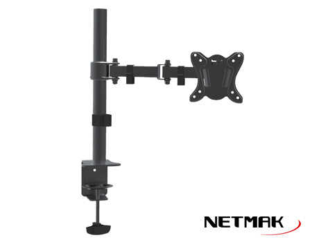 Soporte De Escritorio Para Monitor Netmak (NM-ST17) 10 a 30" 10KG