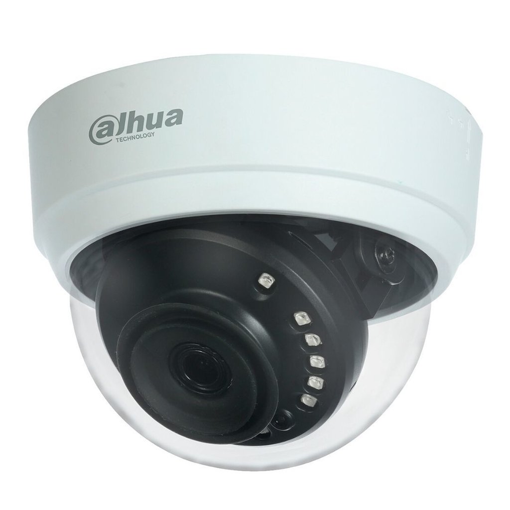 Camara CCTV  2.8 mm Domo Plastico 1080P Dahua (DH-HAC-D1A21P-0280B)