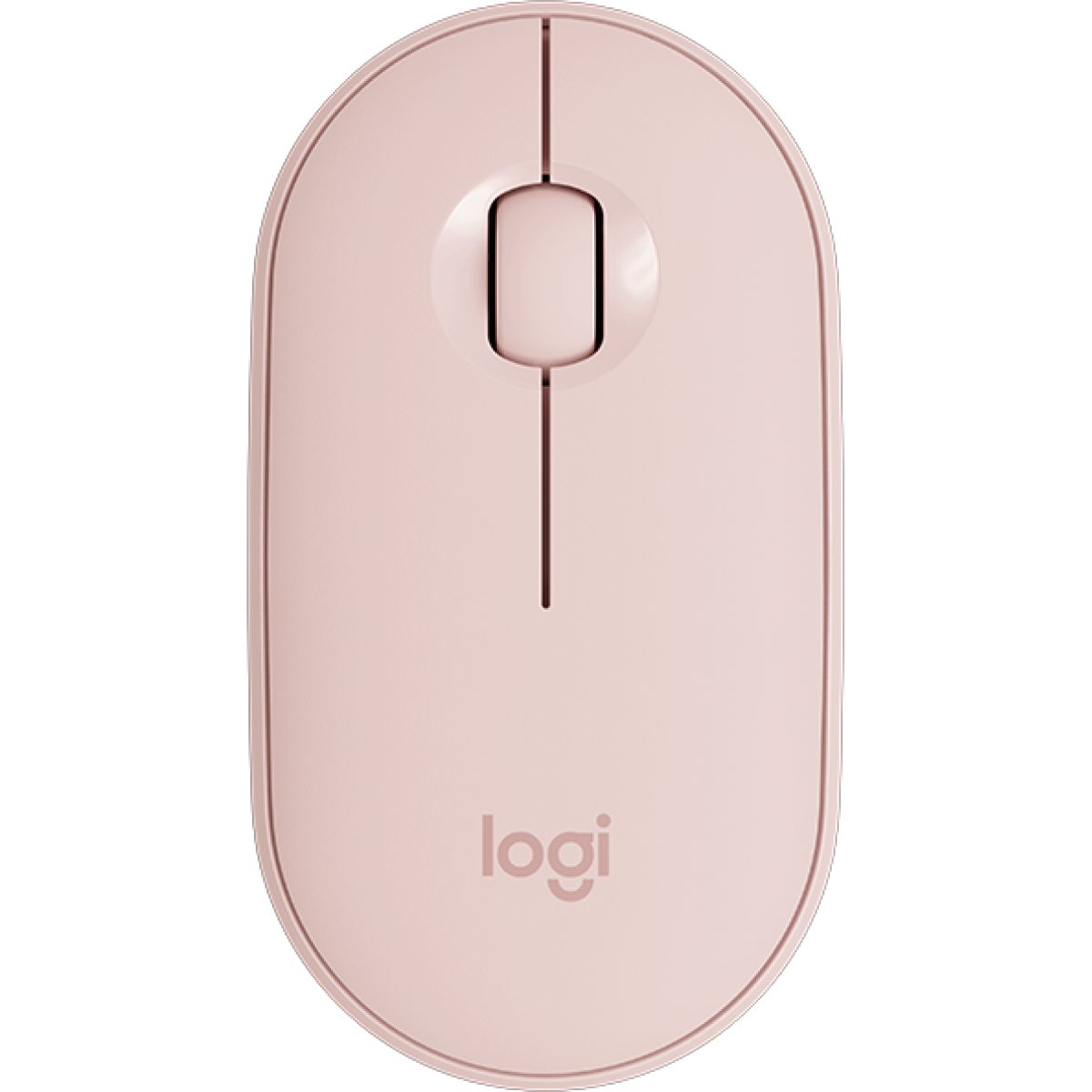 Mouse Inalambrico Logitech M350 Pebble (910-005769) Rosa