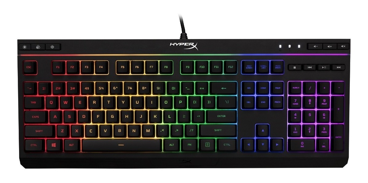 Teclado USB Gamer HyperX Alloy Core RGB (HX-KB5ME2-LA) 4P4F5AI