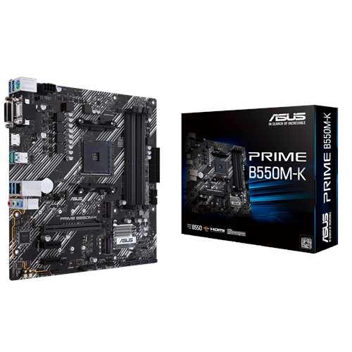Mother Asus Prime B550M-K AM4 No Compatible Ryzen 3 3200G & Ryzen 5 3400G