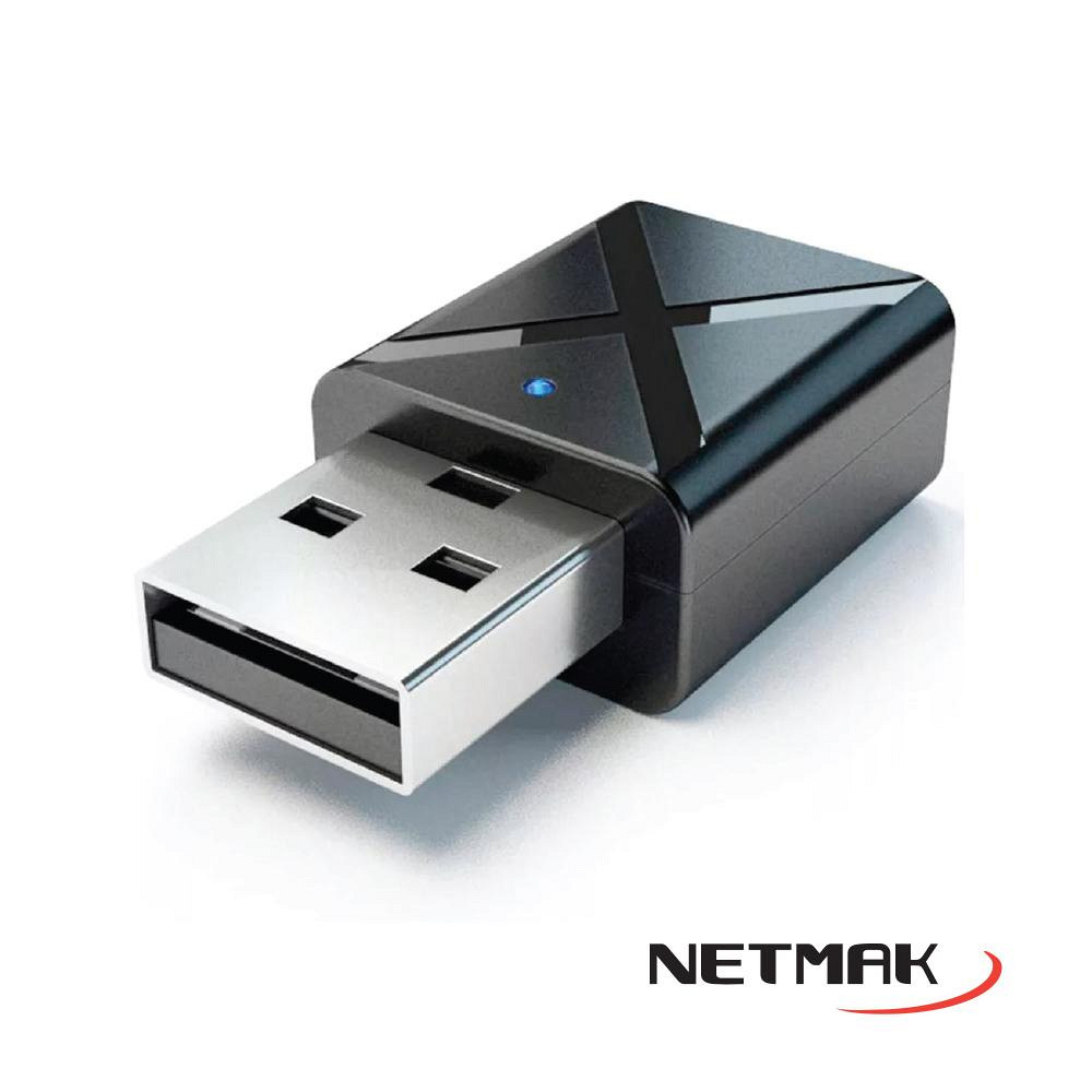 Receptor Bluetooth USB MINI Netmak (NM-BT8)