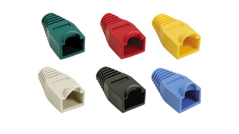 Capuchon RJ45 de Plastico X100Un ReguVolt Rojo (RV-CAP-R)