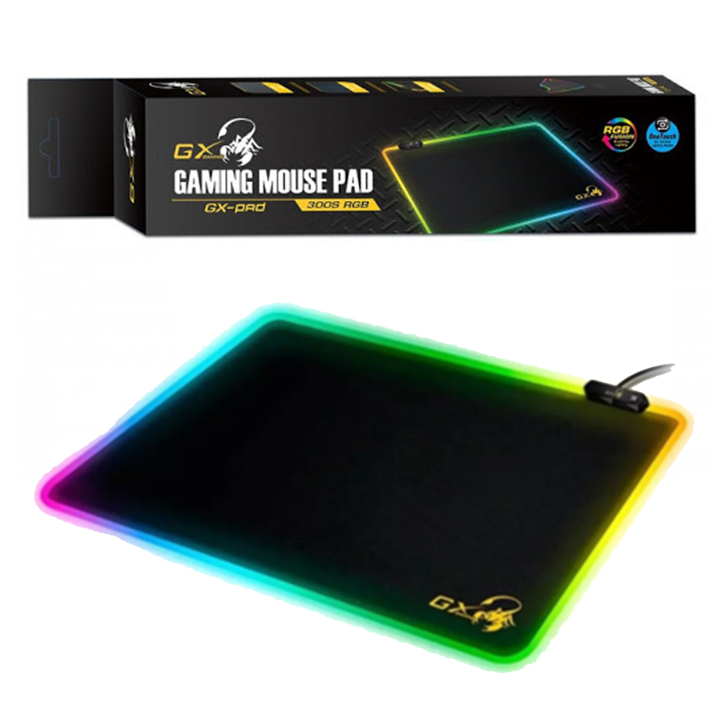 Pad Mouse Gamer Genius GX Gaming GX-pad 300S RGB 320x270mm (31250005400)