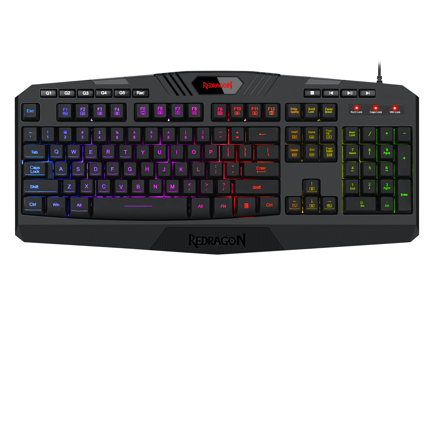 Teclado USB Gamer Redragon HARPEpro (K503A-RGB)