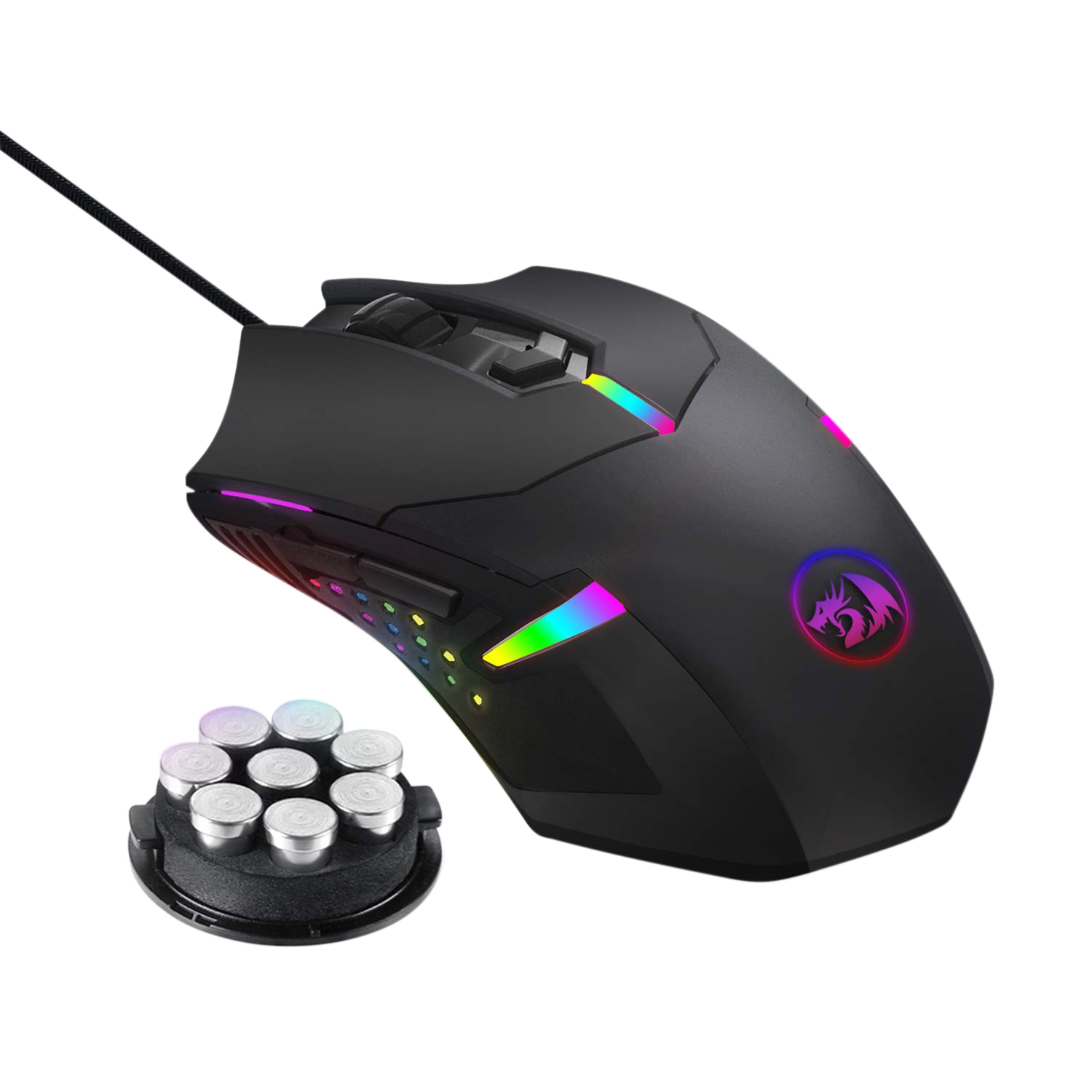 Mouse USB Gamer Redragon M601 Centrophorus (M601-RGB)