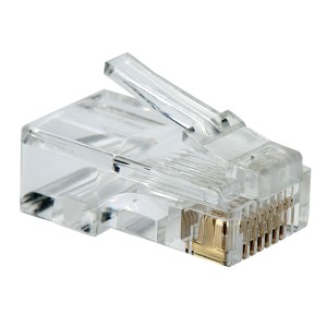 Conector RJ45 Cat5e  X 100U ReguVolt (RV-PLUG-5E)