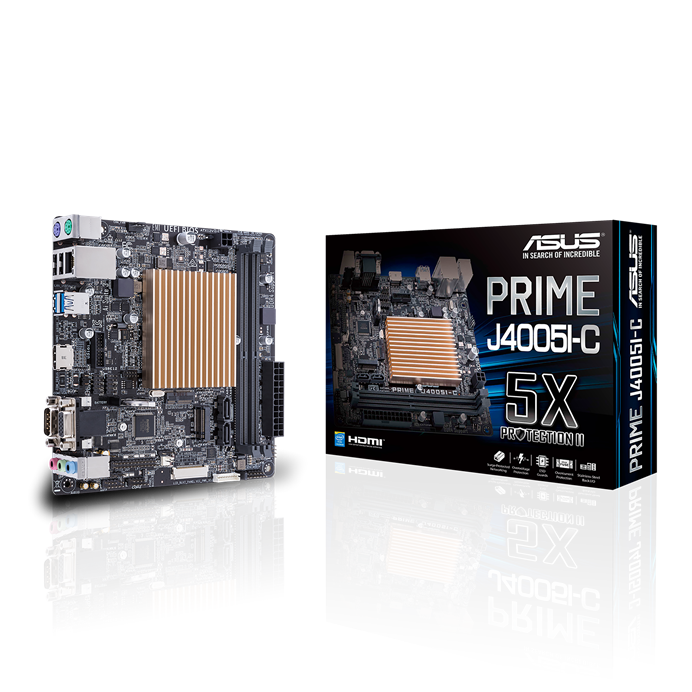 Mother + Micro Asus J4005I-C Celeron DDR4 DIMM (90MB0W90-M0EAY1)