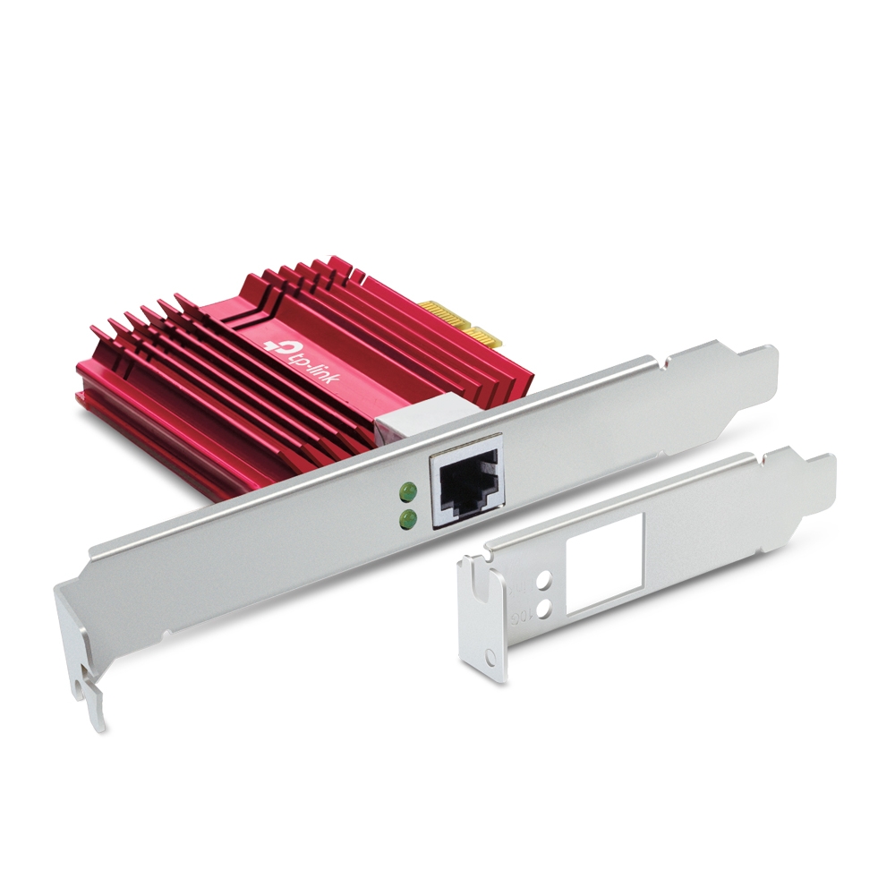 Placa de Red Pci-e 10 Gbps TP-Link Cat6A + Cable 1.5 Mts. (TX401)