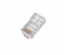 Conector RJ45 Cat6  X 100U ReguVolt (RV-PLUG-6)