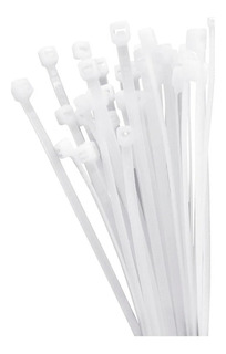 Precintos Kit 100u 4.8 X 200mm Pronext (PRE-200X4.8B) Blanco