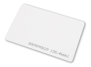Tarjeta para control horario Blanca (MILFCARD)