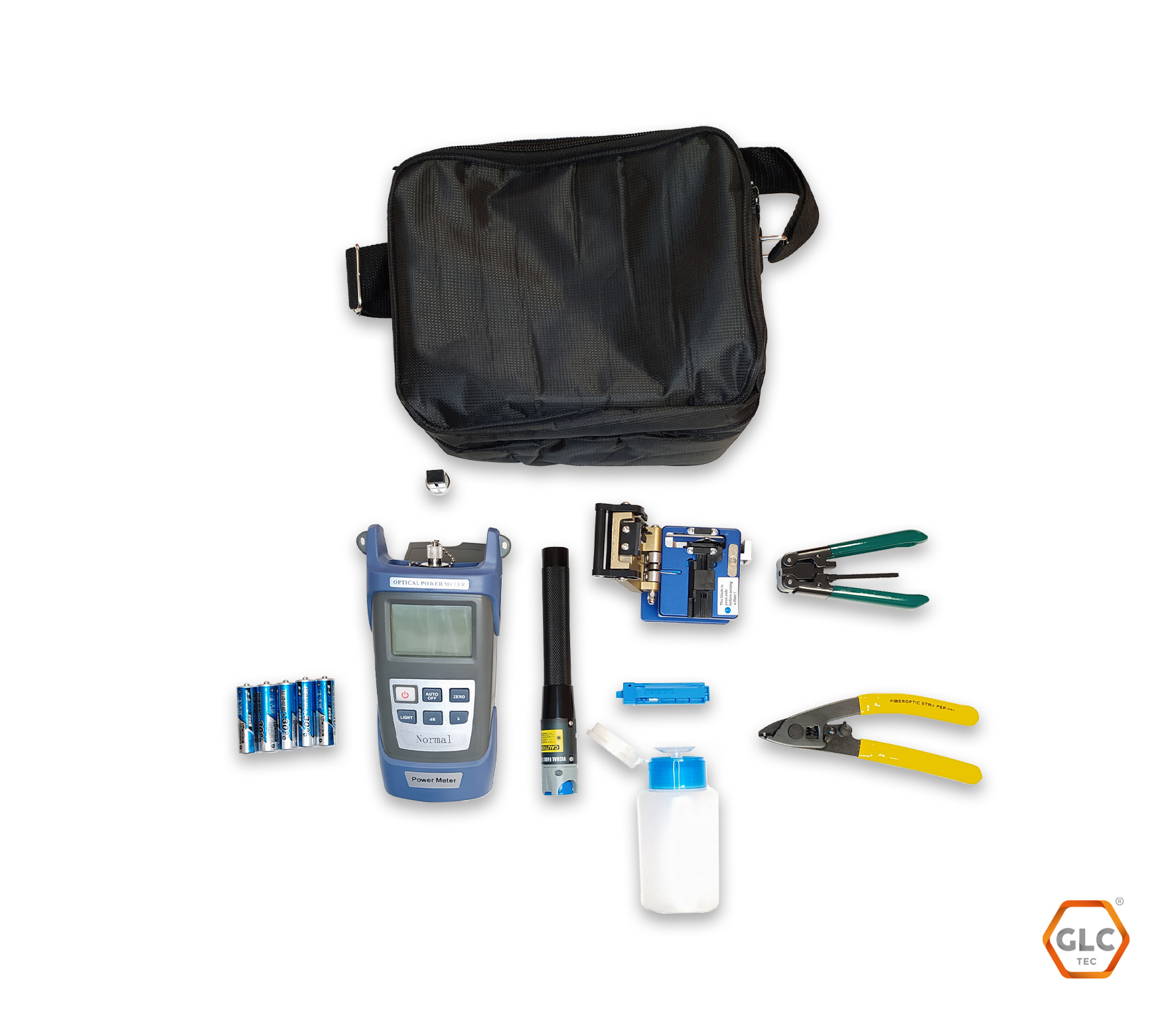 Kit de Herramientas de Fibra Optica (GLC-KIT-FTTH-002) Bolso Negro