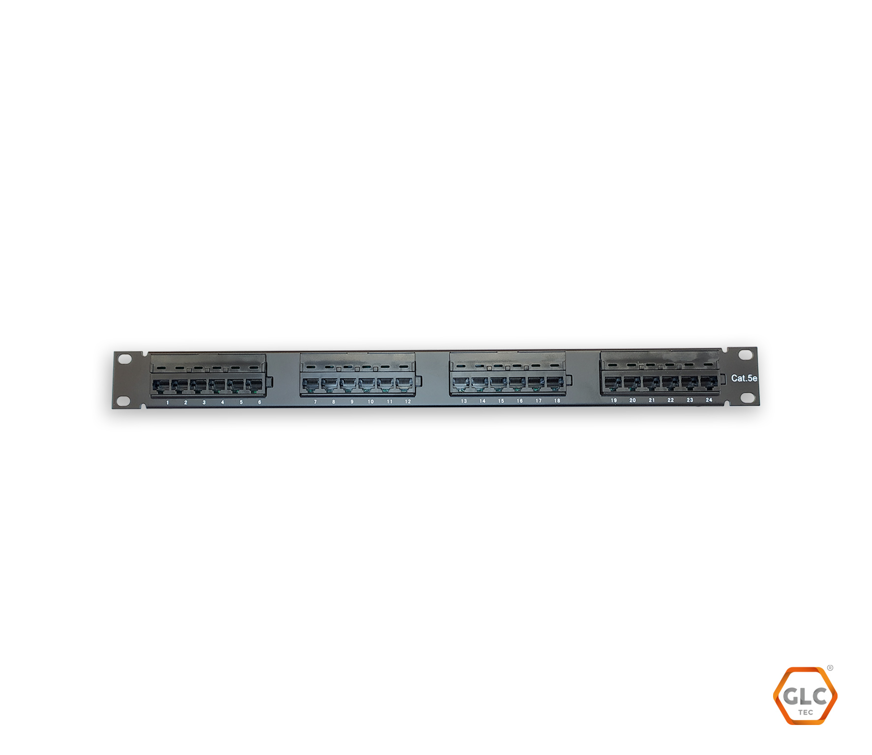 Patch Panel 24 Puertos Cat5e GLC (CE-4025)
