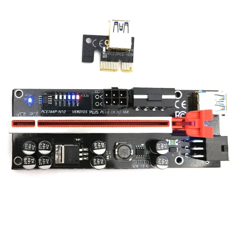 Riser Pci-e 16x A 1x Usb 3.0 60cm (PCE164P-N09 VER010S PLUS PCI-E 1X TO 16)